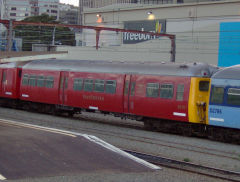 
D2411 at Wellington Station, September 2009
